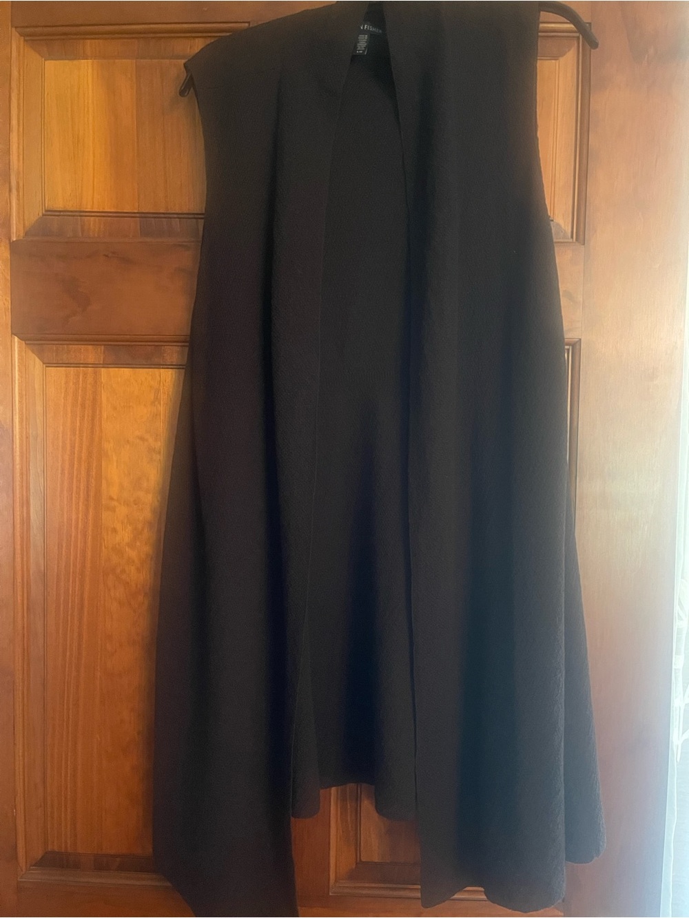 Eileen Fisher Brown Sleeveless Vest